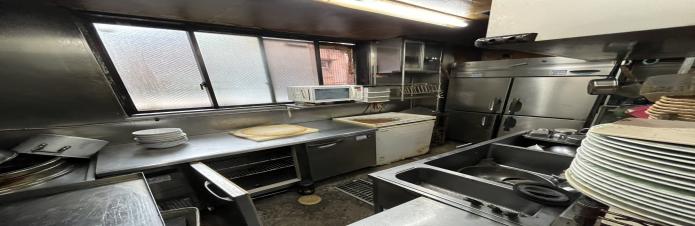 【神奈川新町 居抜き】駅徒歩2分／第一京浜沿い1階路面店／中華料理店居抜き／約12.34坪／横浜市神奈川区 飲食店開業向け居抜き物件